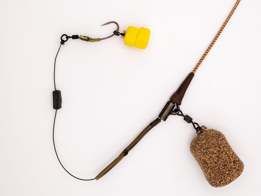 Free Fall Rig FreeFall Braided Rig Tubing Sandy/Gravel - 1m - RigMarole UK