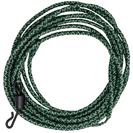 <p>LinkteQ Braided Leader</p><p>Green/Black - Ready Tied</p>