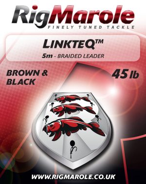 LinkteQ Braided Leader (Brown/Black) NEW improved Splicing